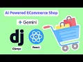 Build an AI Powered Ecommerce Admin Dashboard Django React Gemini