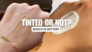 WHICH SUNSCREEN SHOULD YOU USE? TINTED OR NOT?