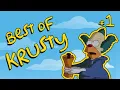 Krusty the Clowns Best Moments #1 - The Simpsons Compilation