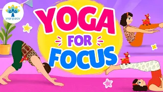Kids Yoga Balance Challenge with Toy | Improve Focus & Concentration with Easy Poses I Yoga Guppy