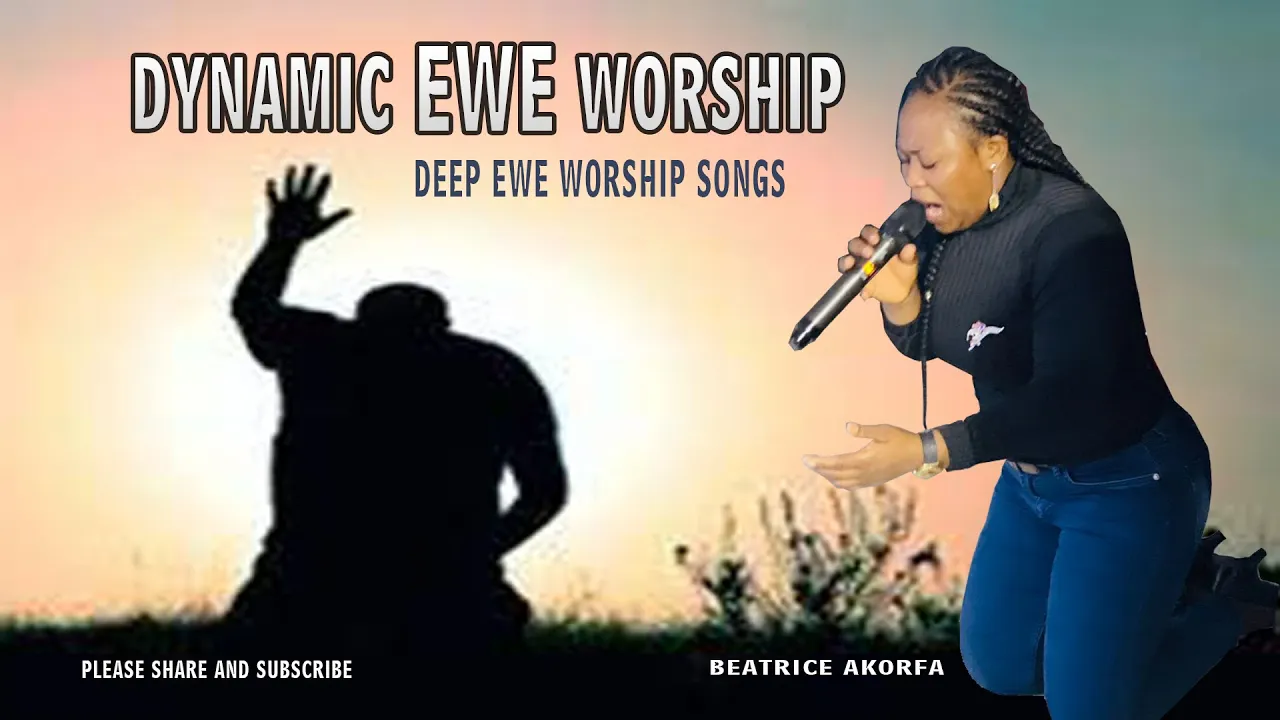 Potent 🔥 EWE worship songs by Beatrice Akorfa.. So spiritted 😭🙏