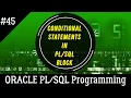 45 Conditional Statements in ORACLE Oracle Programming