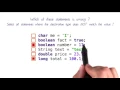 19 Data Types Quiz Solution