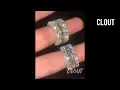 Safaree Erica Mena His And Hers VVS Diamond Matching Wedding Bands