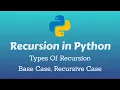 Recursion in Python Class 12 Computer Science