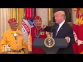 WATCH President Trump meets World War II Navajo code talkers at White House