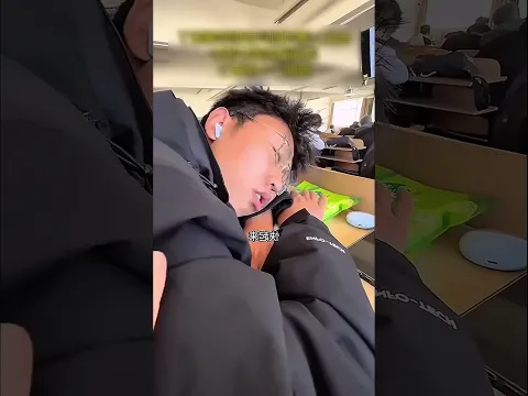 Jangan ketiduran di kelas kayak gini! 🫣 #coklat