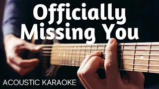 Download Officially Missing You * Tamia *  Acoustic Guitar Karaoke MP3