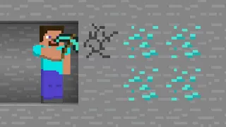 I Survived 100 Days in 2D Minecraft