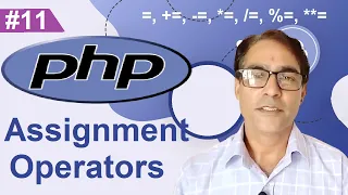 PHP Assignment operators Assignment operators in php PHP tutorial lesson - 11