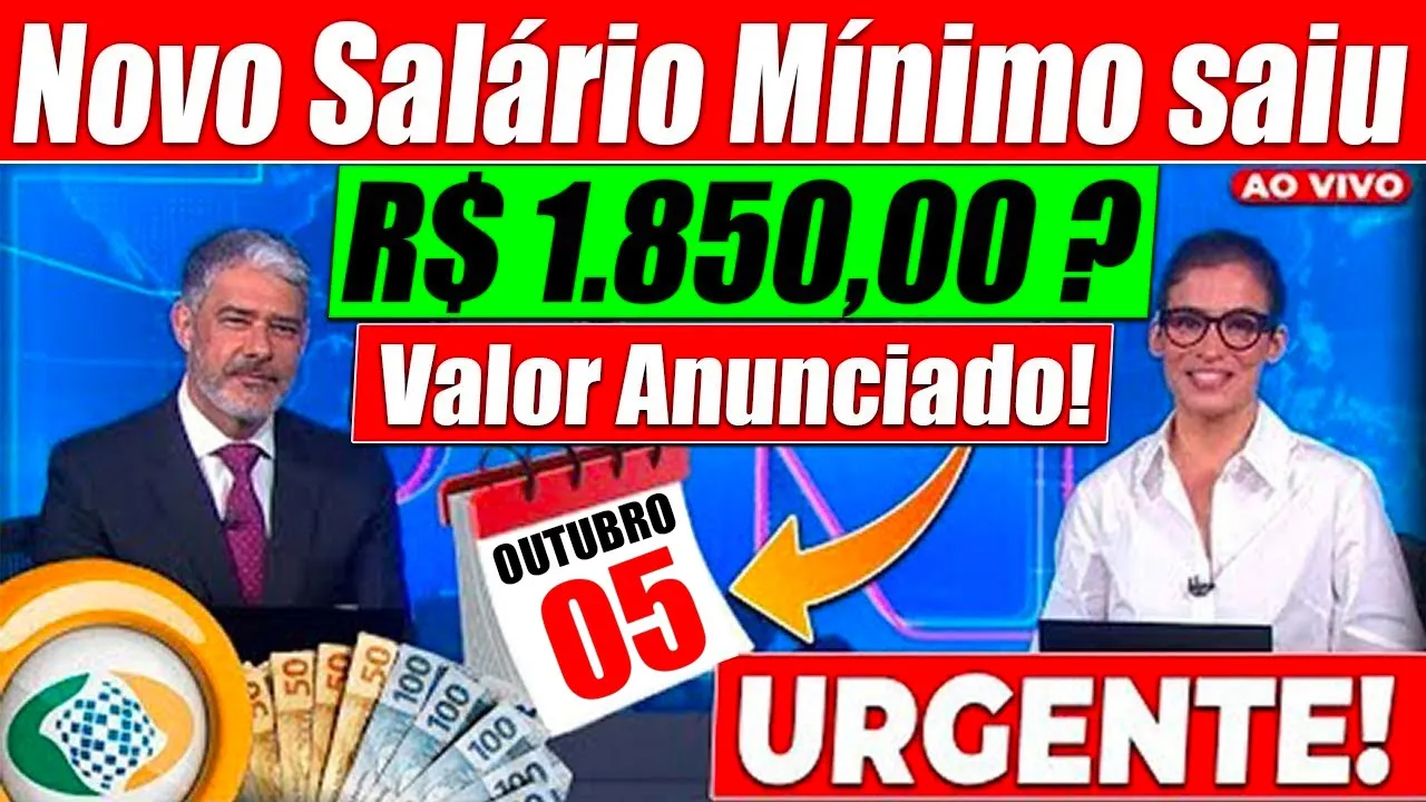 ✅É OFICIAL! Lula ANUNCIA HOJE o Maior Salário Mínimo da HISTÓRIA!! INSS CONFIRMA NOVO AUMENTO AGORA!