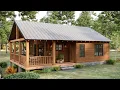29 x29 9x9m STUNNING Cabin Design Embracing Simple and Complete Living