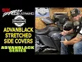 Advanblack Stretched Side Covers 14 Harley Davidson Touring