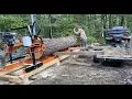 Biggest Log Possible - WoodMizer LX25