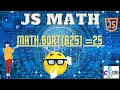 How To Find Square Root In Java Script Coding code HTML CSS JAVASCRIPT