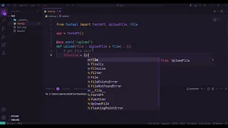 How to get the file size in FastAPI
