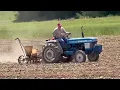 Planting Corn with my IH 2 row planter and 1984 Ford 1710