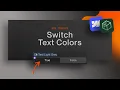 Use Toggles to Switch Text Colors in Webflow Components