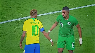 عندما راوغ سالم الدوسري البرازيل    دندنها