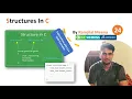 C - 24 Structure In C Programming Declaration Definition Initialization Nested Structures