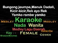 Download Lagu Medley lagu Daerah,Bungong Jumpa,Manuk Dadali,Kicir2,Rek ay Rek ,Yamko rambe-Wanita-Female@UcokkuYasir