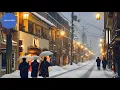 Lagu Overnight in Japan's Snowy Winter Village 2 Hours from Kyoto | Kinosaki Onsen