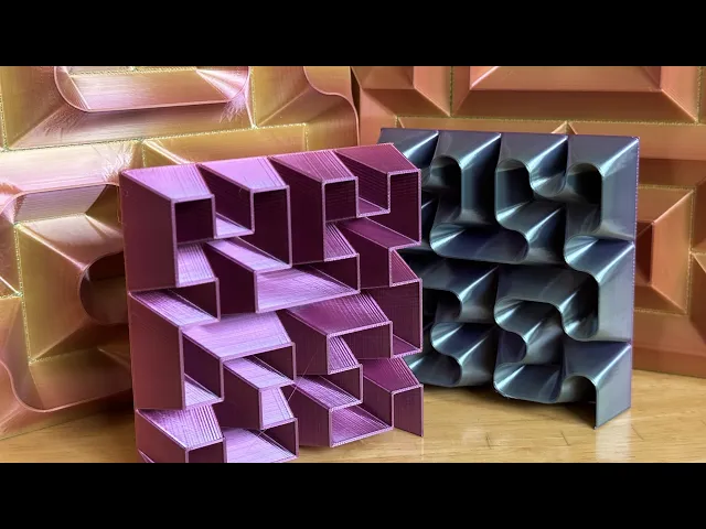 Square Hilbert Panels – Minimal Height video thumbnail