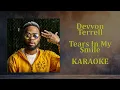 Download Lagu Devvon Terrell - Tears In My Smile (Karaoke Version)