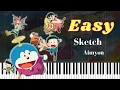 Download Lagu Sketch / Aimyon/Doraemon the Movie: Nobita's Art World Tales / Pianotutorial / Easy /SheetMusic