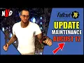Fallout 76 Server Down Maintenance and Hotfix August 12