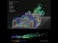 OpenFOAM Study Project Car The DDES study of a LMP using Q-criterion iso-surface 10JUL23