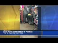 Clerk films armed robbery in progress at Mapco