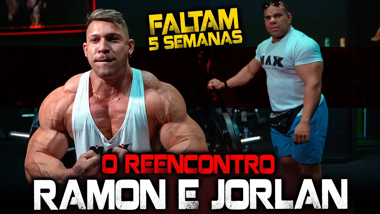 RAMON E JORLAN - PRIMEIRO TREINO PÓS OLYMPIA