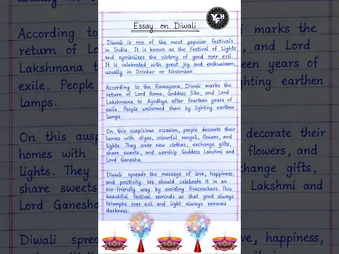 Diwali festival essay in english | my favourite festival diwali essay in english paragraph |