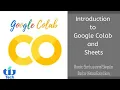Basic Setup and Simple Data Visualization Google Colab Tutorials