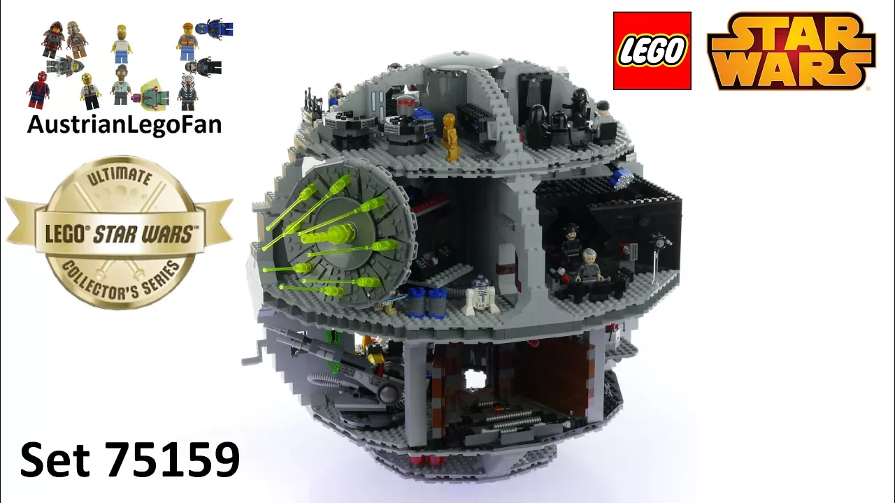 Lego Star Wars 75192 Millennium Falcon - Lego Speed Build Review. 