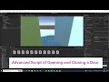 Unity Advanced Script of Opening and Closing a Door - Script Included