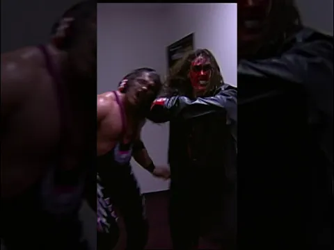 Bret Hart and Sting take their fight backstage!