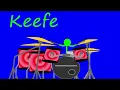 NateWantsToBattle : Count The Teeth || Drum cover by Keefe Kay MesaEdric