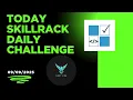 Today 2025 skillrack Daily challenge solution