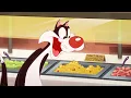 Tiny Toons Looniversity but only when Sylvester is onscreen (UPDATED)