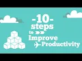 How to Improve Productivity 10 Steps to Improve Productivity