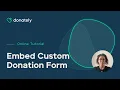 Embed Custom Form on Website Tutorial