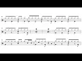 Lagu Screen - Bila Cinta Didusta (Drumless+Drum Score)