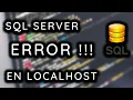 SQL Server - Error 258 y 17142 Solucion