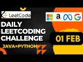 Daily Leetcode Challenge FEB - 01 Java Python Special Array I