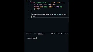 Find Intersection of Two Arrays in JavaScript Coding Interview Question Explained