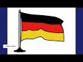 How to Draw the Flag of Germany - Easy Step-by-Step Guide