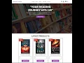 Complete Responsive Book Store Website Design With Admin Dashboard HTML CSS JavaScript PHP MySQL