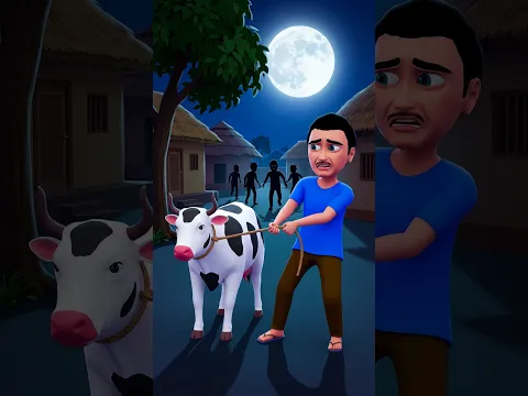 Gaiya chori hone wali hai - Desi animated comedy 26 - Funny Husband Wife #animatedcomedy